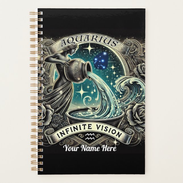 Planificateur Aquarius "Infinite Vision" (Devant)