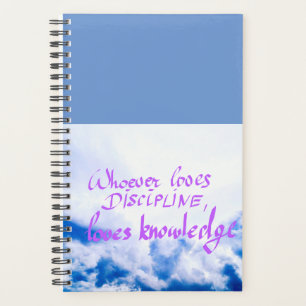Planificateur avec verset biblique