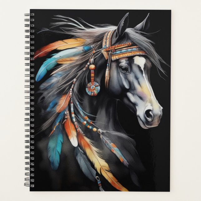 Planificateur Boho Horse (Devant)