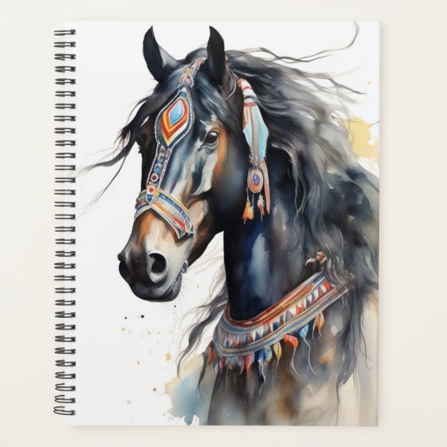 Planificateur Boho Horse (Devant)