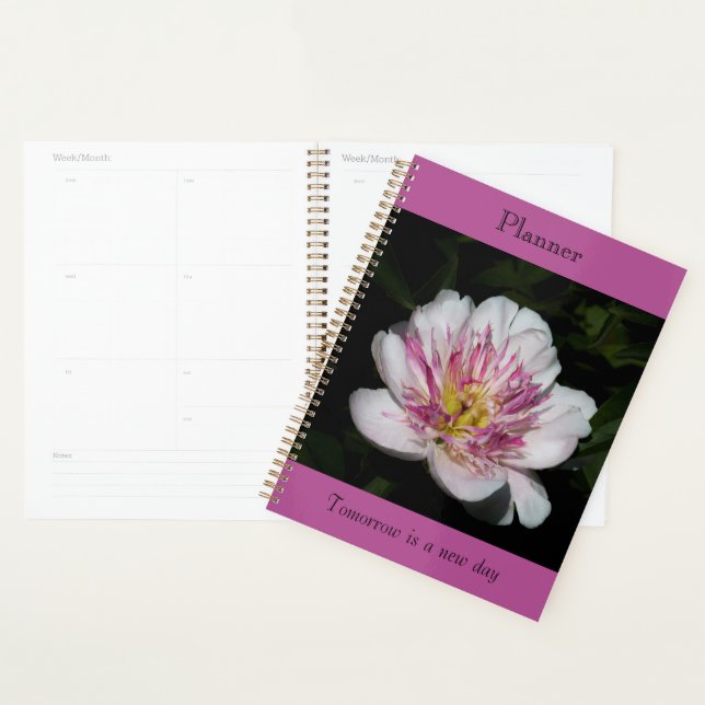 Planificateur Bold Paeony (Devant avec enveloppe)
