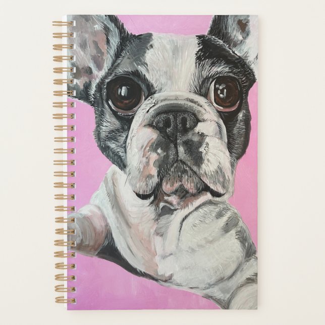 Planificateur Bouledogue Français (Devant)