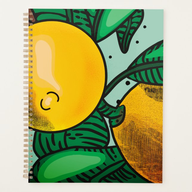 Planificateur Citrons Adorables (Devant)