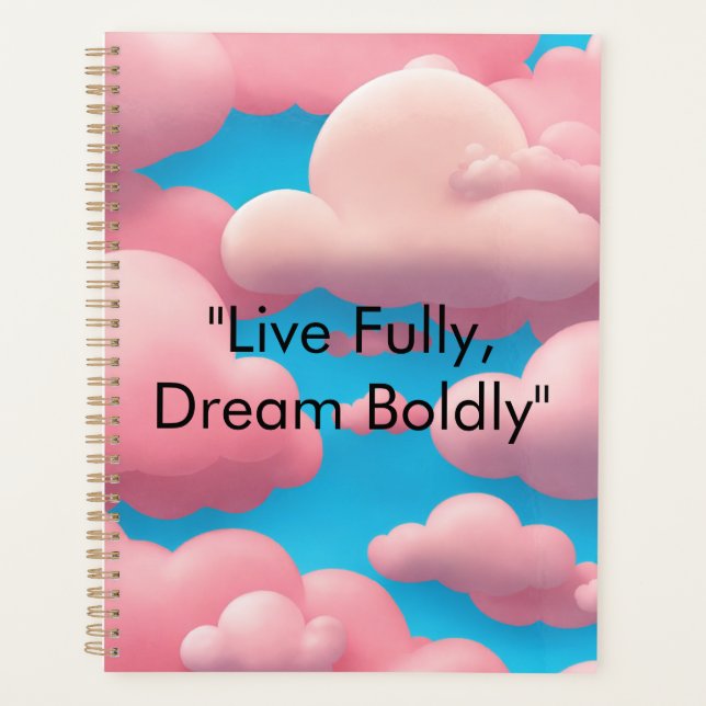 Planificateur Cotton Candy Dreams (Devant)