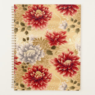 Planificateur Dahlia Chiyogami