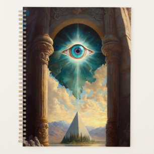 Planificateur d'art pyramidal mystique