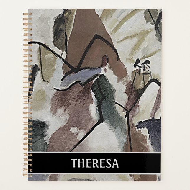 Planificateur d'art Vintage Abstrait (Devant)