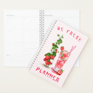 Planificateur de boisson à la fraise
