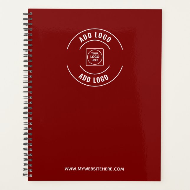 Planificateur de branding de logo personnalisé min (Devant)