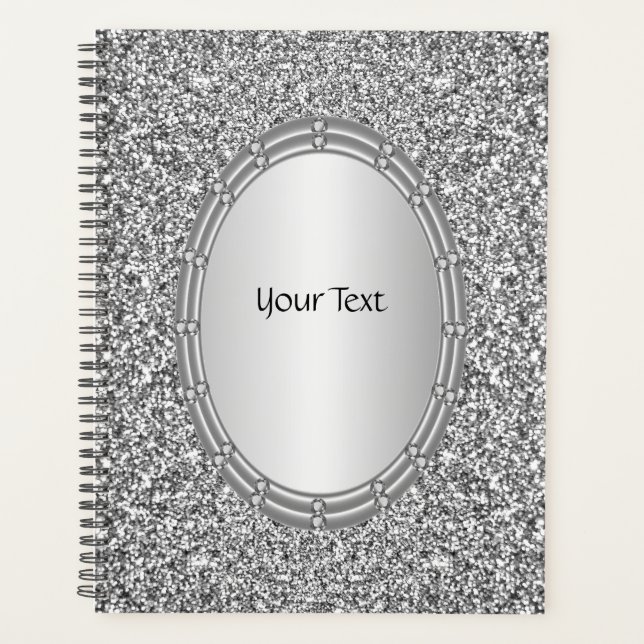 Planificateur de cadres de Parties scintillant en  (Devant)