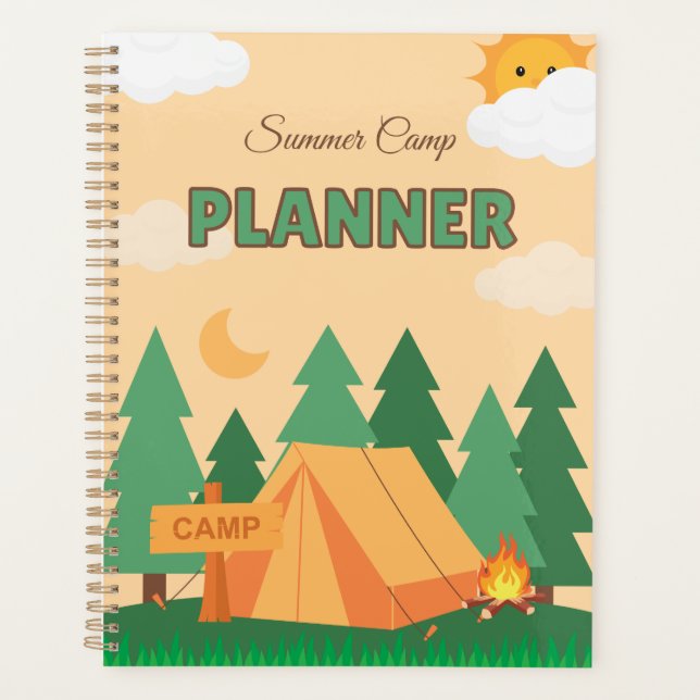 Planificateur de camp d'été (Devant)