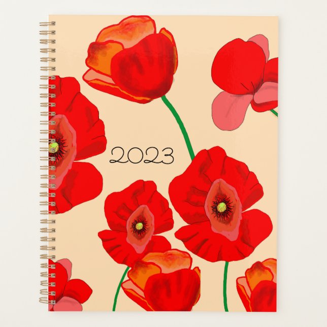Planificateur de campagne Red Poppy 2023 (Devant)