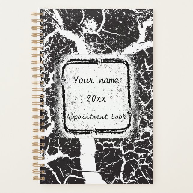 Planificateur de carnet de rendez-vous personnalis (Devant)