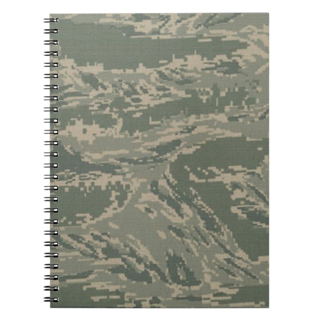 Planificateur de Carnet Spiral Camouflage Militair (Devant)