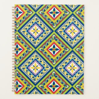 Planificateur de carreaux de Talavera vert vif