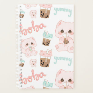 Planificateur de chats Kawaii
