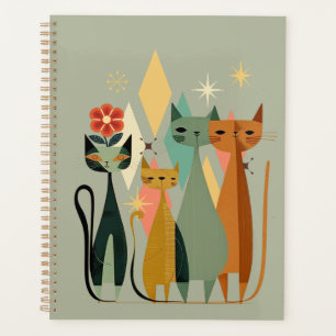Planificateur de chats rétro, Chats du milieu du s