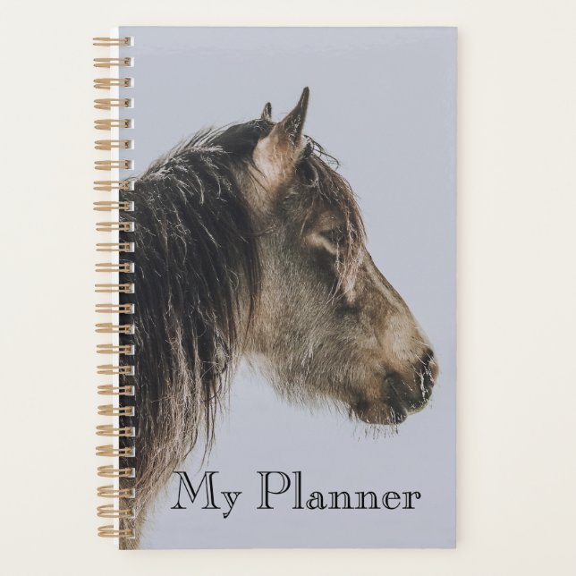 Planificateur de chevaux - Thème d'hiver (Devant)