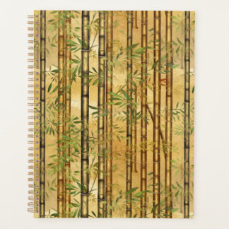 Planificateur de chiyogami de la forêt de Bamboo