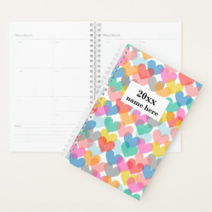 Planificateur de coeur personnalisé