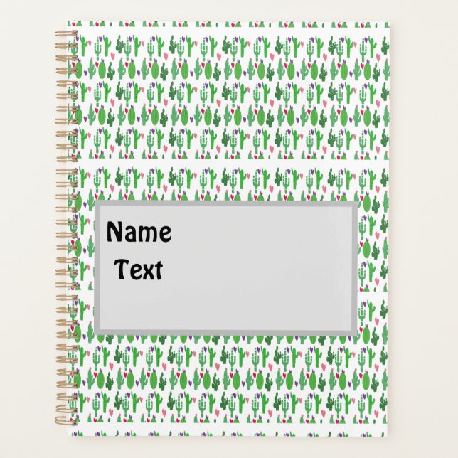 Planificateur de conception Cactus (Devant)