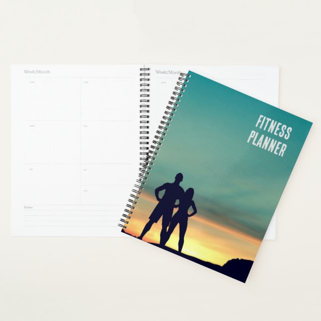 Planificateur de conditionnement physique - Person (Devant avec enveloppe)
