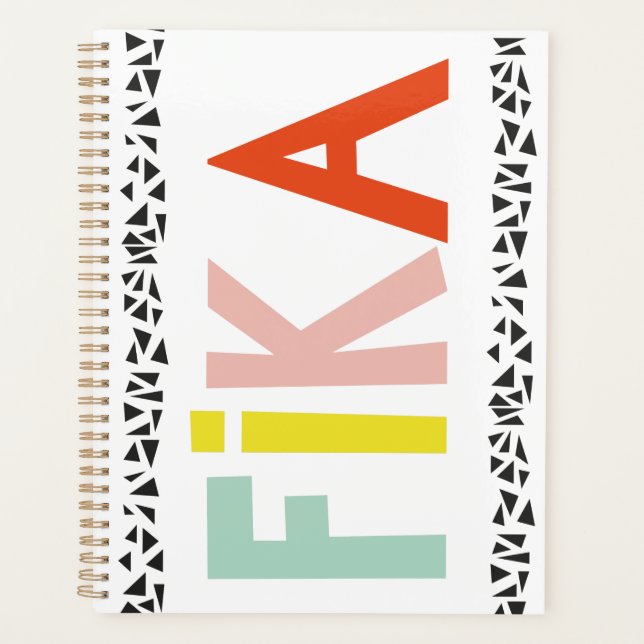 Planificateur de couleurs Fika (Devant)