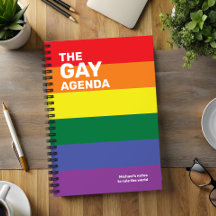 Planificateur de couleurs Gay Agenda Pride