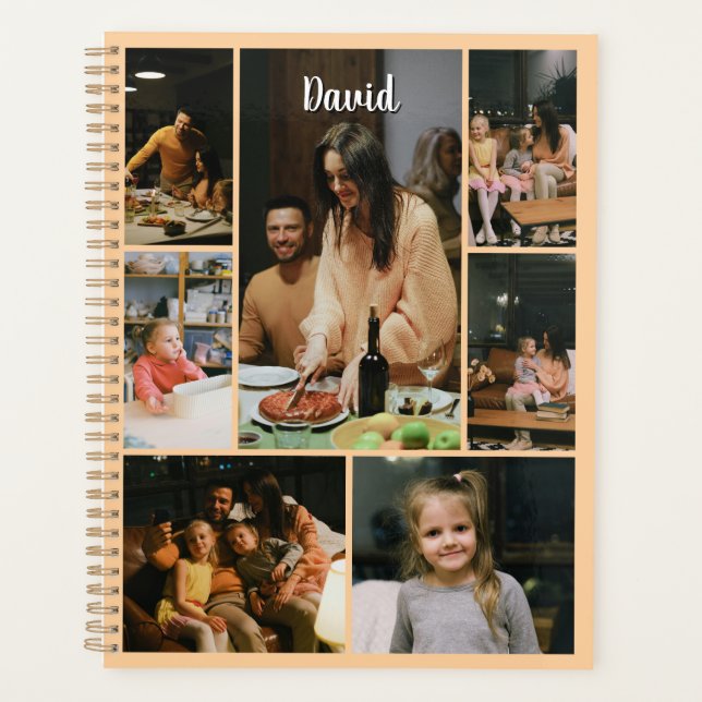 Planificateur de couverture photo personnalisé (Devant)