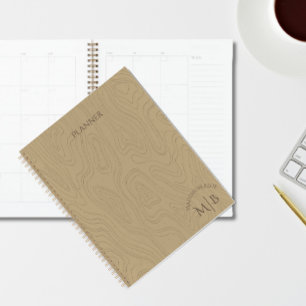 Planificateur de couverture rigide à revêtement la