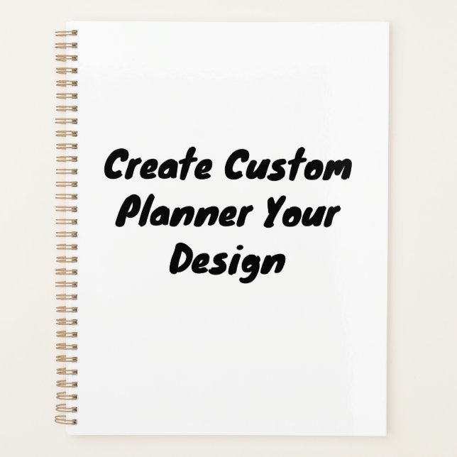 Planificateur de couverture souple personnalisé av (Devant)