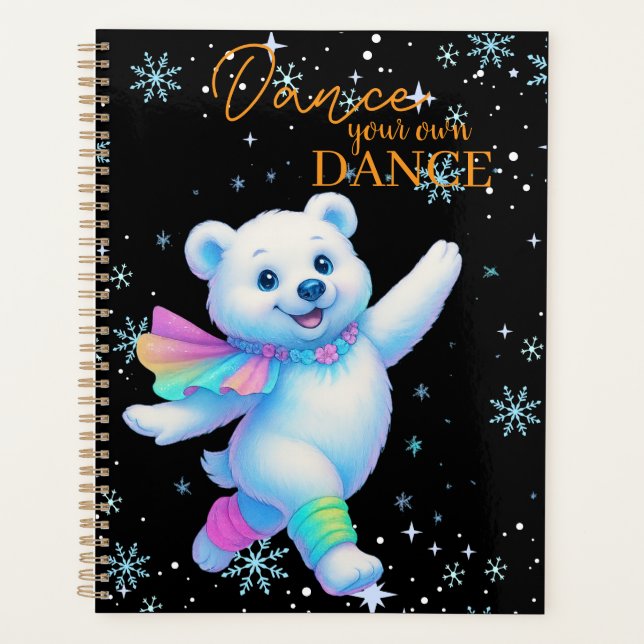 Planificateur de danse à votre rythme (Devant)