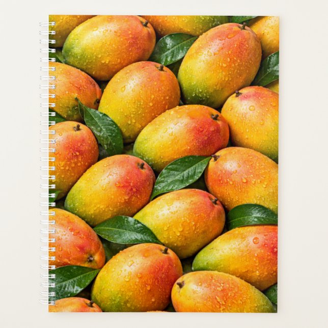 Planificateur de design de fruit de mangue tropica (Devant)