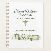 Planificateur de diététiste clinique Notes de pati