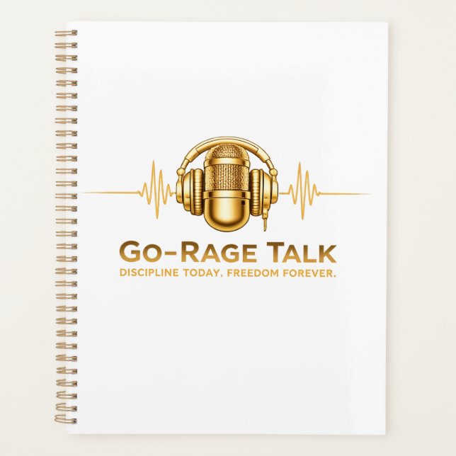 Planificateur de discipline Go-rage Talk (Devant)
