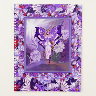Planificateur de fées violet