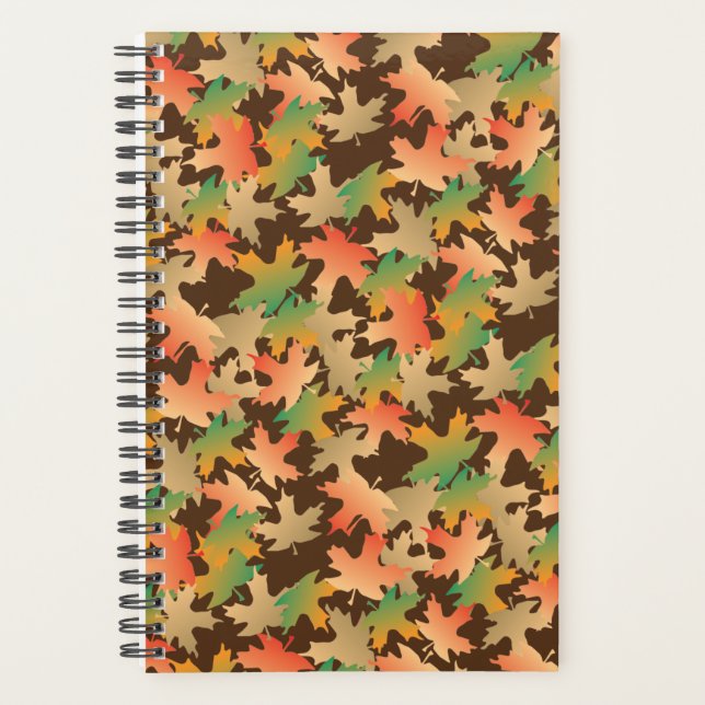 Planificateur de feuilles d'automne (Devant)