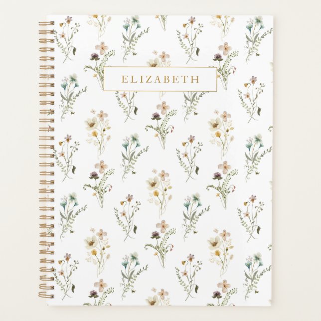 Planificateur de fleurs sauvages (Devant)