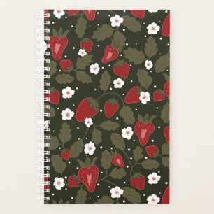 Planificateur de fraises planificateur mignon