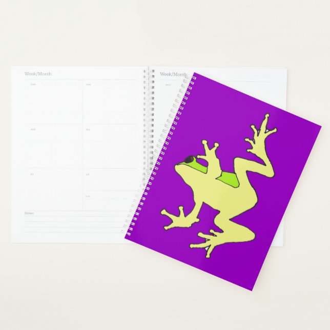 Planificateur de grenouilles Fenêtre (Devant avec enveloppe)
