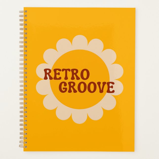 Planificateur de groove rétro (Devant)