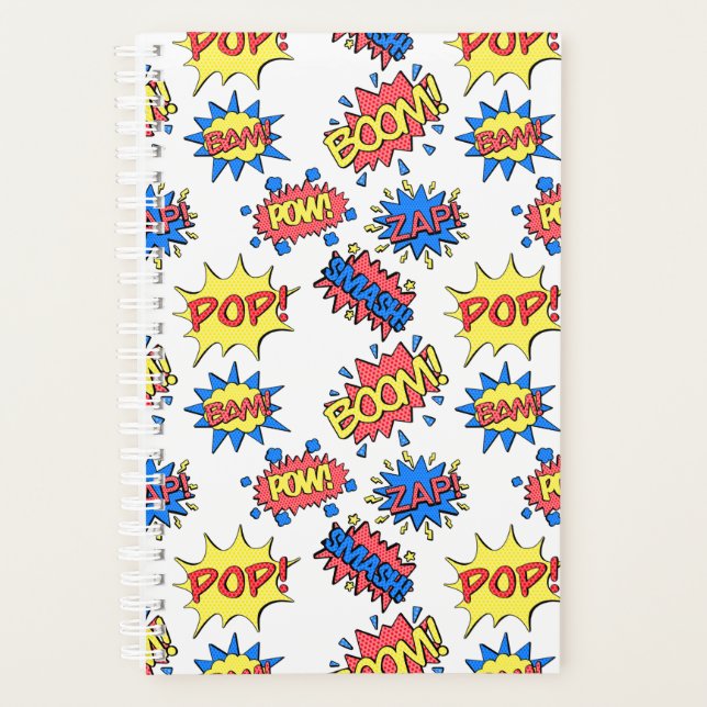 Planificateur de héros de bandes dessinées (Devant)