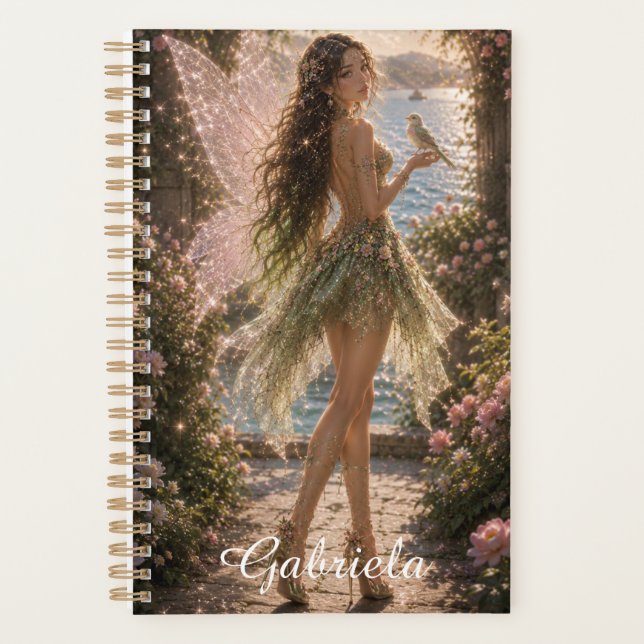 Planificateur de jardin de fées enchanté Liravelle (Devant)