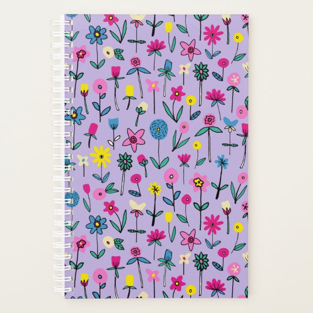 Planificateur de jardin de fleurs de lilas (Devant)