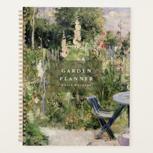 Planificateur de jardin impressionniste vintage (Devant)