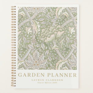 Planificateur de jardin inspiré de l'Art nouveau M