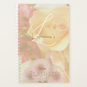 Planificateur de Jardins Secrets Rose Jaune Pâle