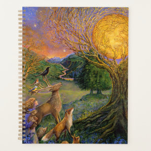 Planificateur de jour de l'arbre de lune