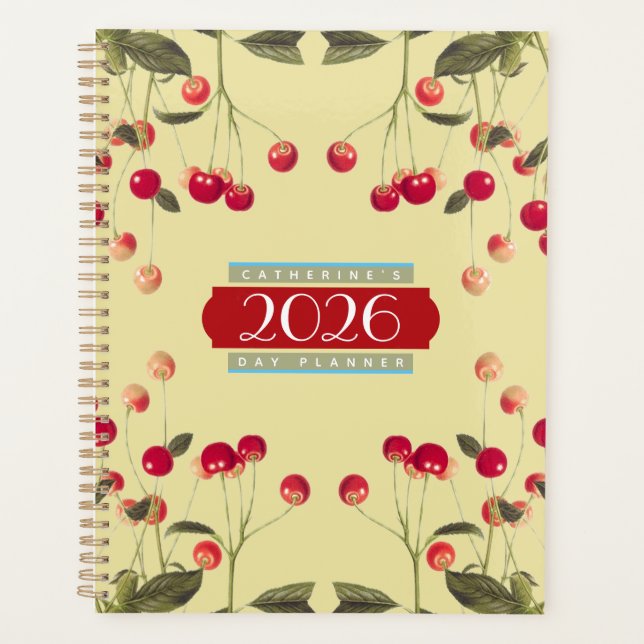 Planificateur de journée Agenda 2026 Juste un Bol  (Devant)
