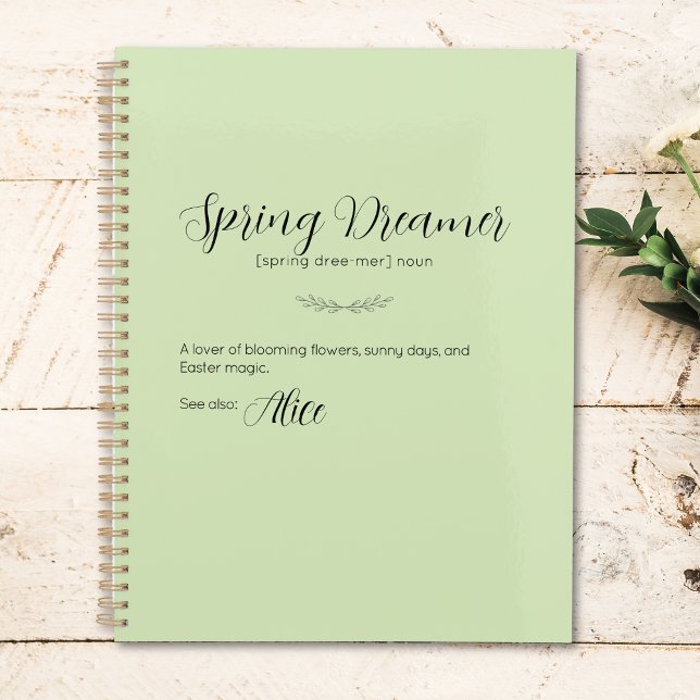 Planificateur de Lapin de Pâques à Crème de Citron (Lime Cream Easter Bunny Planner)